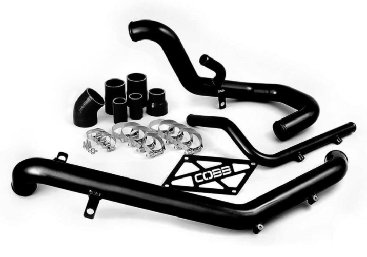 COBB 752550-BK MITSUBISHI HARD PIPE KIT FOR EVO X - STEALTH BLACK