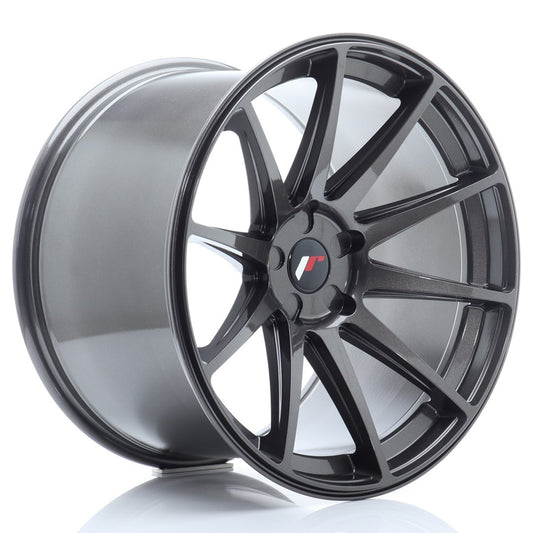 JR Wheels JR1120125X2074HG JR Wheels JR11 20x12 ET20-42 5H BLANK Hyper Gray