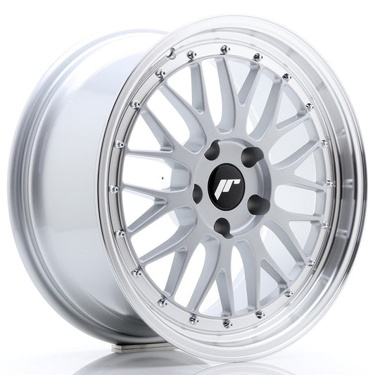 JR Wheels JR2318855I2574HS1 JR Wheels JR23 18x8,5 ET25 5x120 Hyper Silver w/ Machined Lip