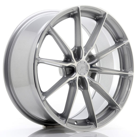 JR Wheels JR3719855H4572SM JR Wheels JR37 19x8,5 ET45 5x114,3 Silver Machined