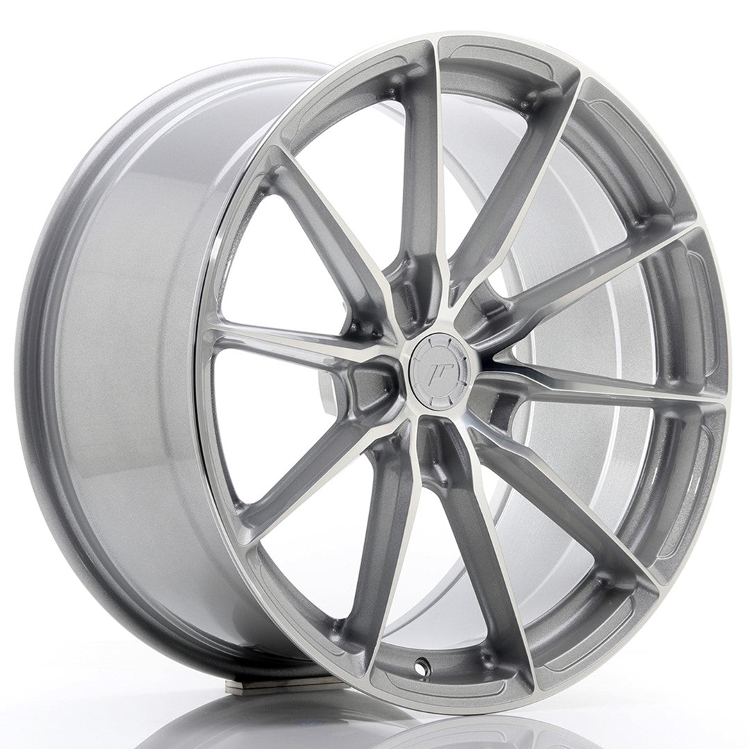 JR Wheels JR3719955X2072SM JR Wheels JR37 19x9,5 ET20-45 5H BLANK Silver Machined Face