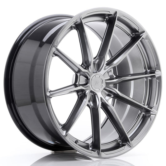 JR Wheels JR3720105I4572HB1 JR Wheels JR37 20x10 ET45 5x120 Hyper Black