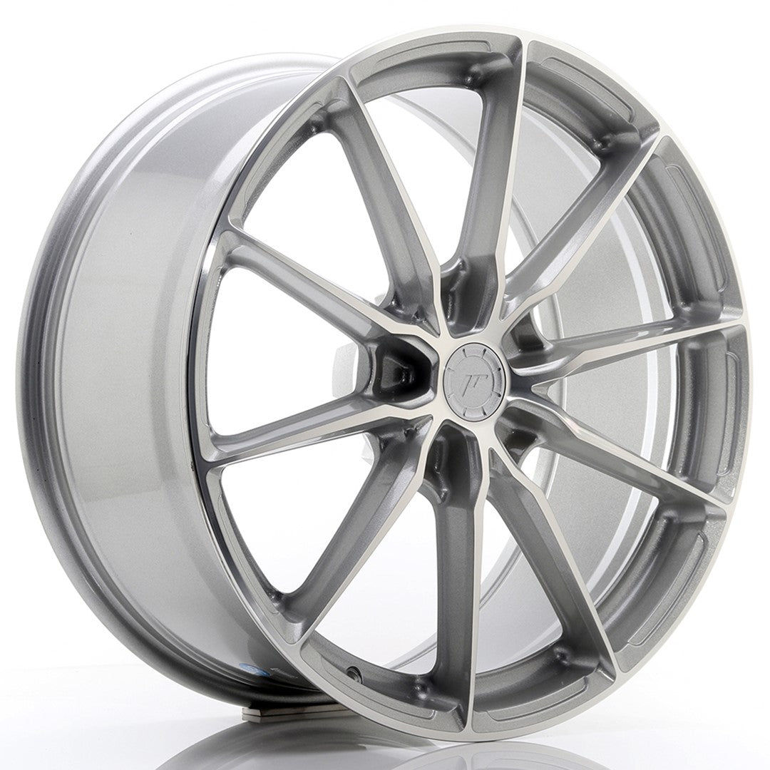JR Wheels JR3720905L3072SM JR Wheels JR37 20x9 ET30 5x112 Silver Machined