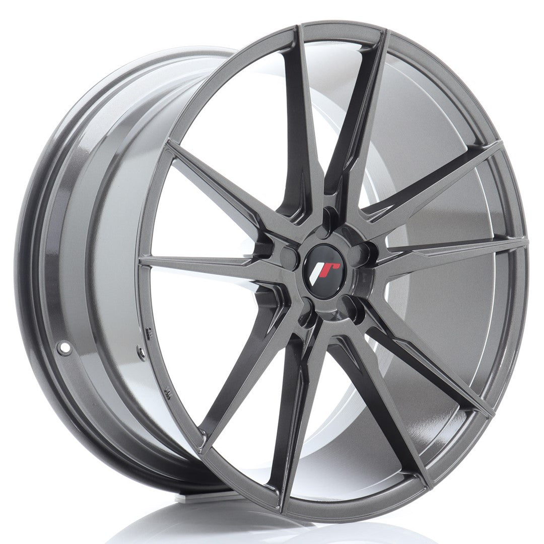 JR Wheels JR2122055X1574HG JR Wheels JR21 22x10,5 ET15-52 5H BLANK Hyper Gray