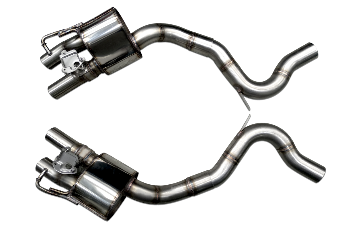 TUBI STYLE TSPOPANC17.003.AV PORSCHE PANAMERA 971 TURBO EXHAUST KIT W VALVE