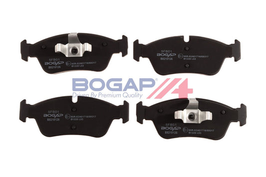BOGAP B8210126 Brake Pad Set, Disc Brake | ML Performance Car Parts