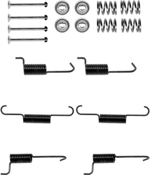 TEXTAR 97037700 Brake Shoe Fitting Kit