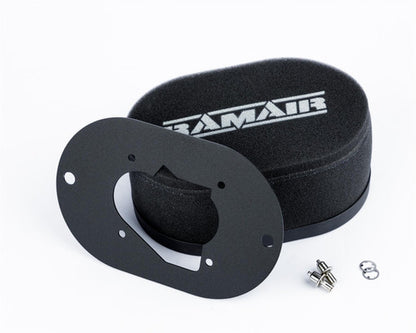 Ramair RS2V2-239-402 Carburettor Foam Air Filter with Baseplate to fit Weber 32/34 DMTL, DMTR, DATR - 40mm Internal Height