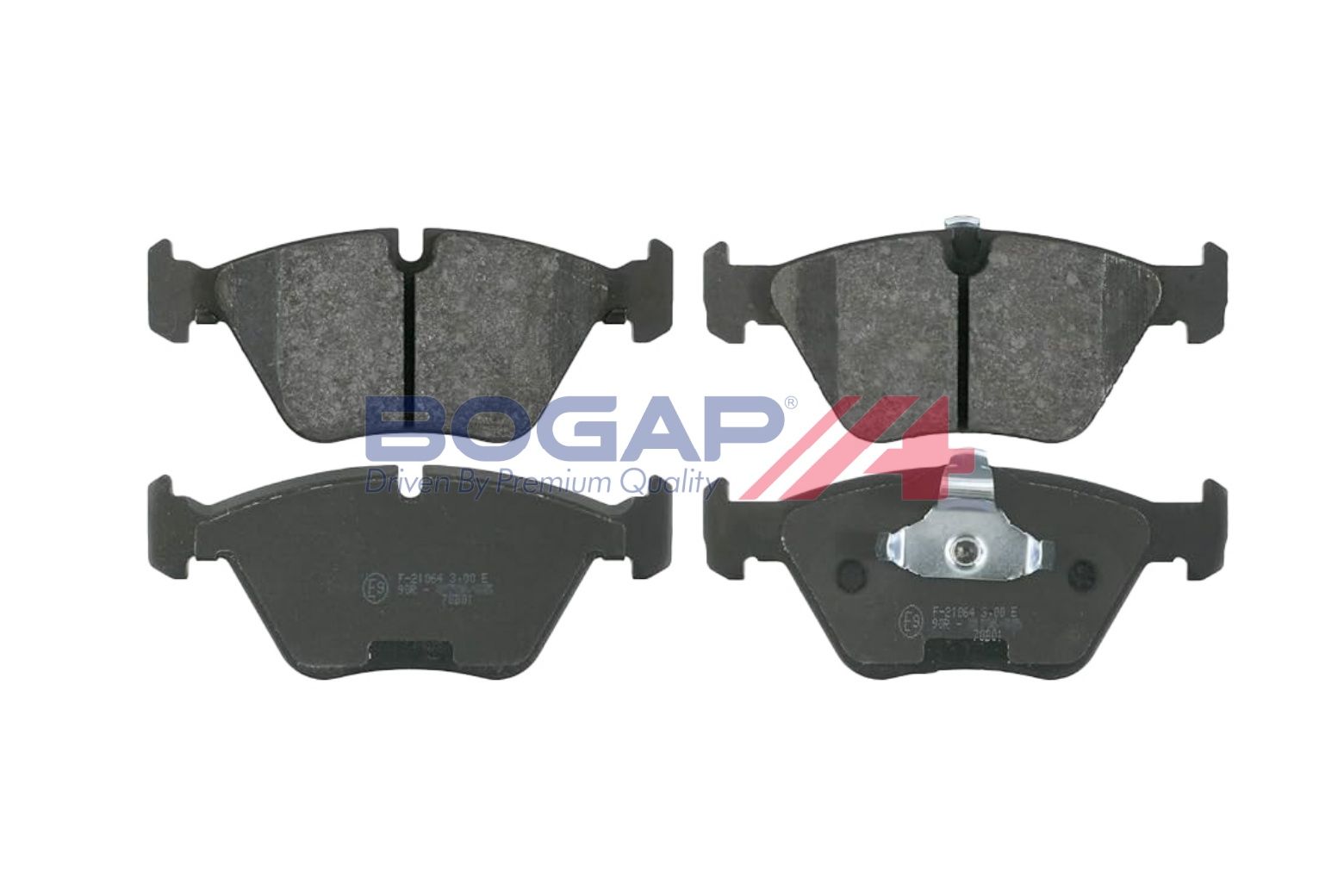 BOGAP B8210107 Brake Pad Set, Disc Brake | ML Performance Car Parts