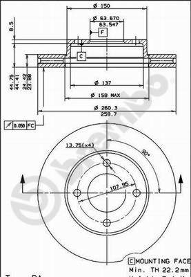 BOSCH 1987470020 Disc Brake Caliper Repair Kit