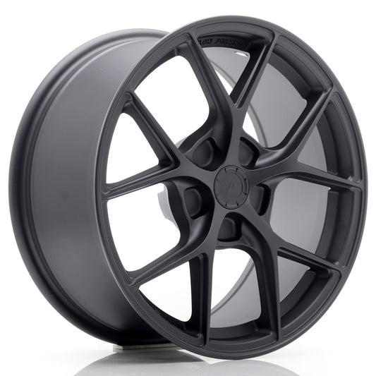 JR Wheels SL011780F15X2072MGM JR Wheels SL01 17x8 ET20-45 5H BLANK Matt Gun Metal