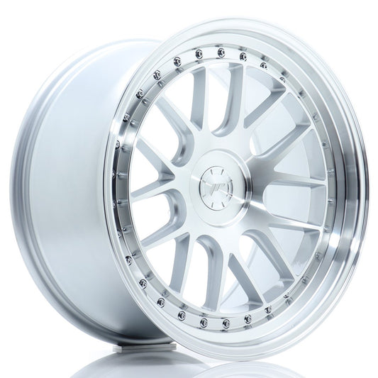 JR Wheels JR4019955X1572SM JR Wheels JR40 19x9,5 ET15-30 5H BLANK Silver Machined Face