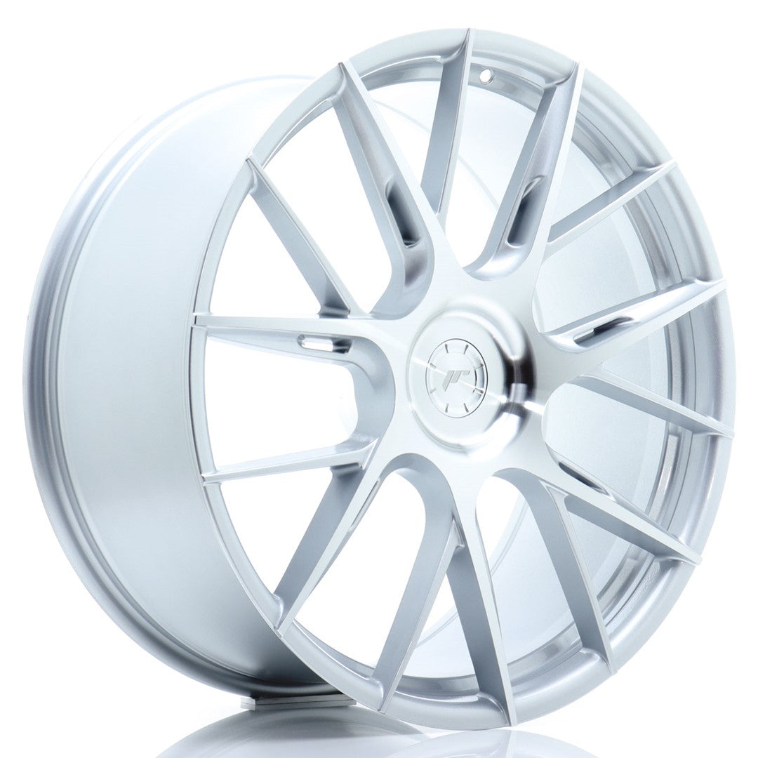 JR Wheels JR422290F15X2074SM JR Wheels JR42 22x9 ET20-42 5H BLANK Silver Machined Face