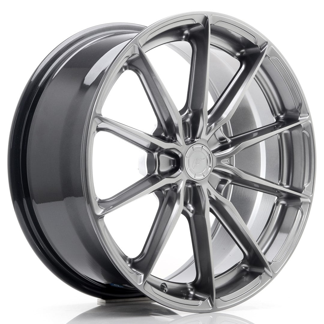 JR Wheels JR3718805L4572HB JR Wheels JR37 18x8 ET45 5x112 Hyper Black