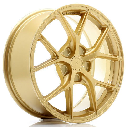 JR Wheels SL011770F15X2072GD JR Wheels SL01 17x7 ET20-40 5H BLANK Gold