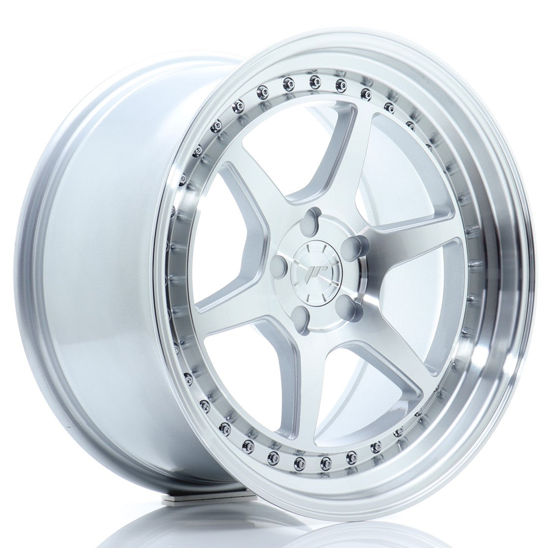 JR Wheels JR431895F25X1572SM JR Wheels JR43 18x9,5 ET15-35 5H BLANK Silver Machined Face