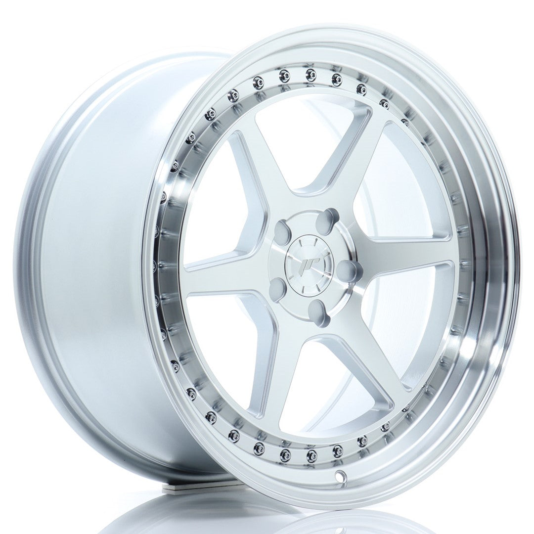 JR Wheels JR431995F25X1572SM JR Wheels JR43 19x9,5 ET15-35 5H BLANK Silver Machined Face