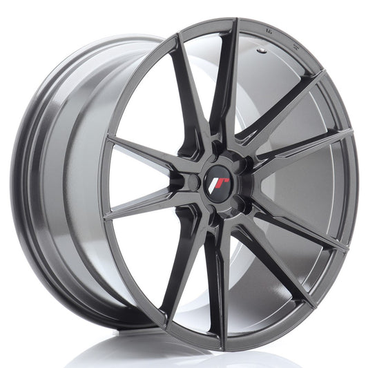 JR Wheels JR2121115X1574HG JR Wheels JR21 21x11 ET15-55 5H BLANK Hyper Gray