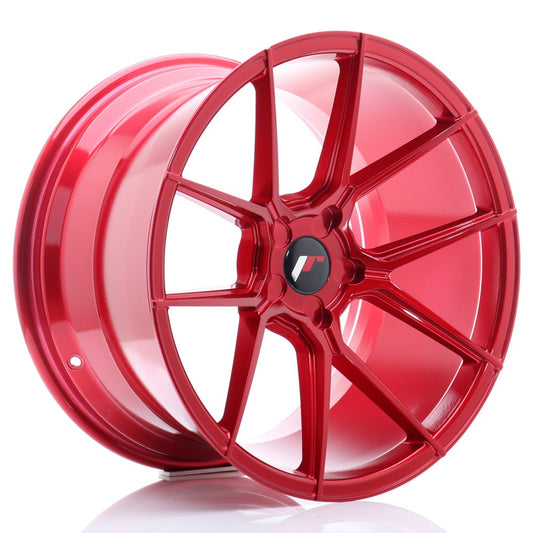 JR Wheels JR3019115X1574RP2 JR Wheels JR30 19x11 ET15-40 5H BLANK Platinum Red
