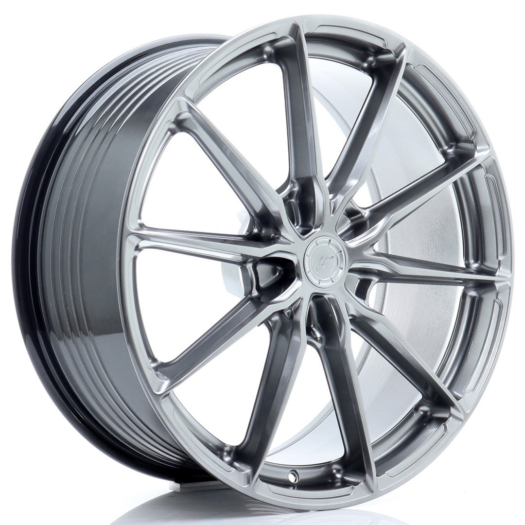 JR Wheels JR372195F15X1074HB JR Wheels JR37 21x9,5 ET10-58 5H BLANK Hyper Black