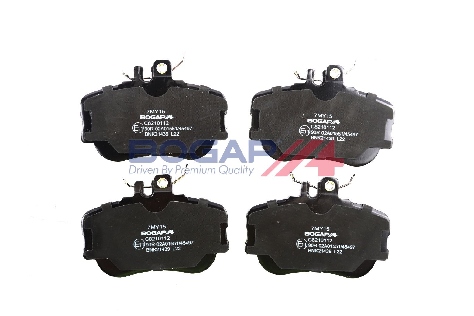 BOGAP C8210112 Brake Pad Set, Disc Brake | ML Performance Car Parts