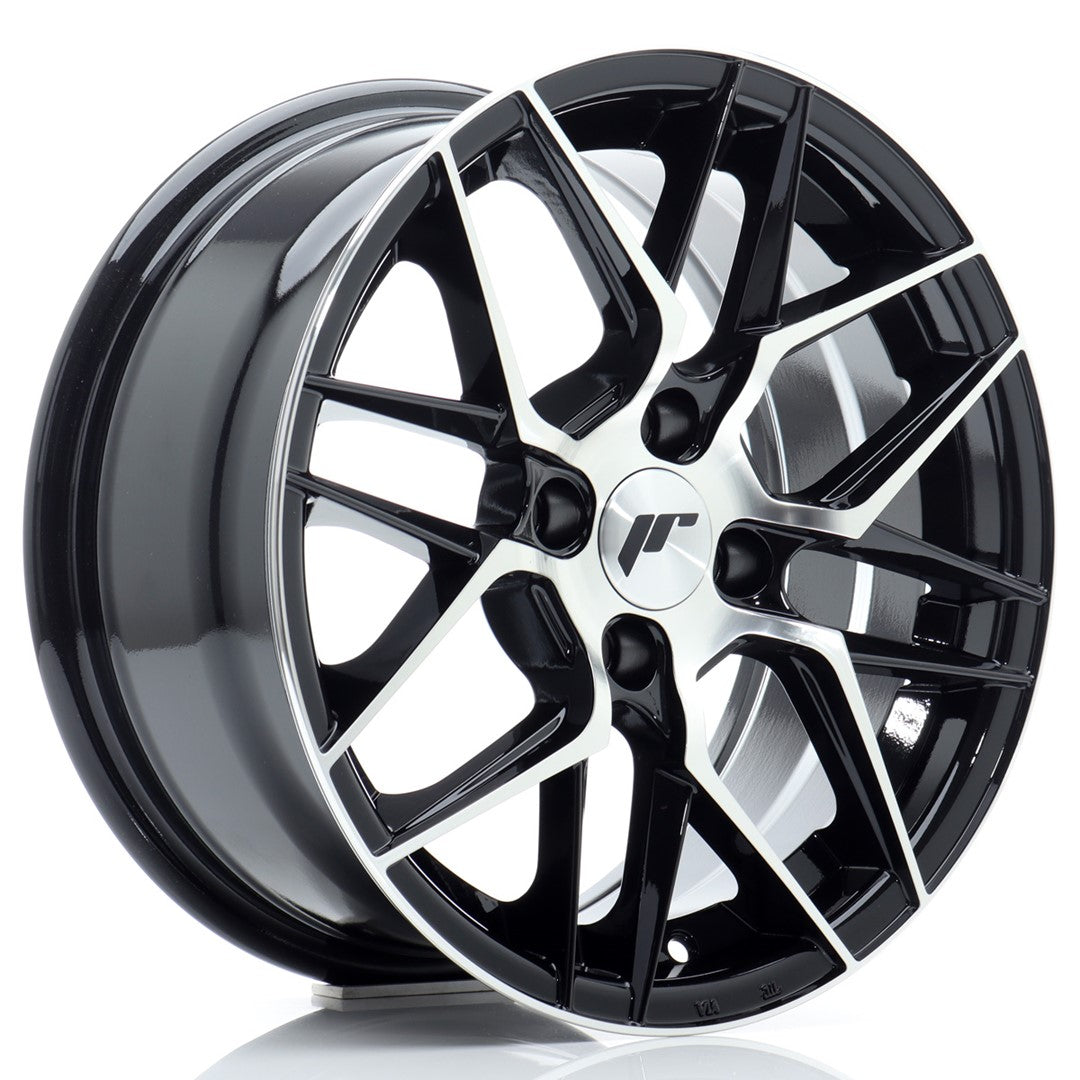 JR Wheels JR2815704H3867GBM JR Wheels JR28 15x7 ET38 4x100 Gloss Black Machined Face