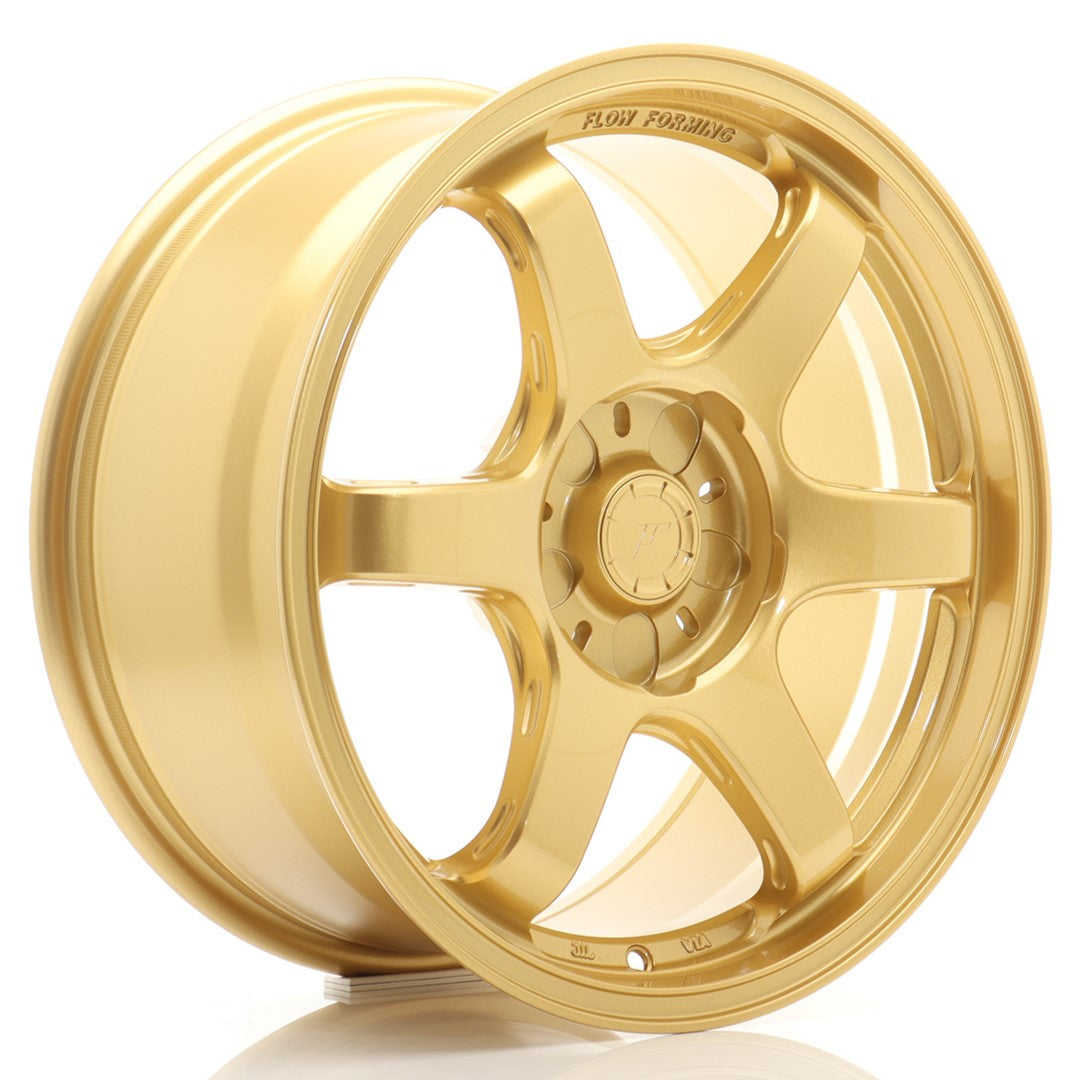 JR Wheels SL031780F15X2072GD JR Wheels SL03 17x8 ET20-42 5H BLANK Gold