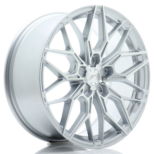 JR Wheels JR461880F15X2072SM JR Wheels JR46 18x8 ET20-45 5H BLANK Silver w/ Machined Face