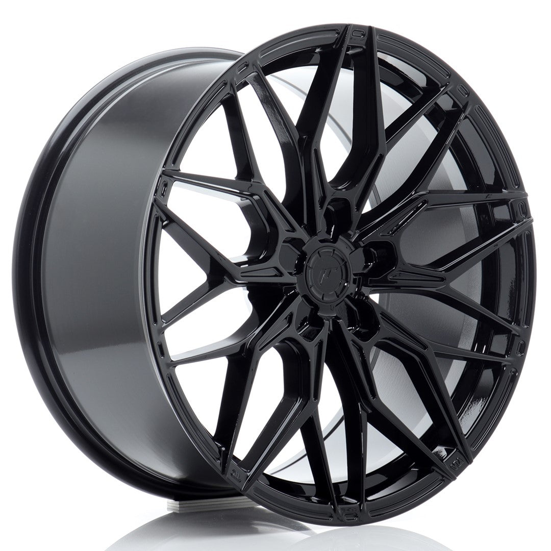 JR Wheels JR461910F25X1572GB JR Wheels JR46 19x10 ET15-51 5H BLANK Gloss Black