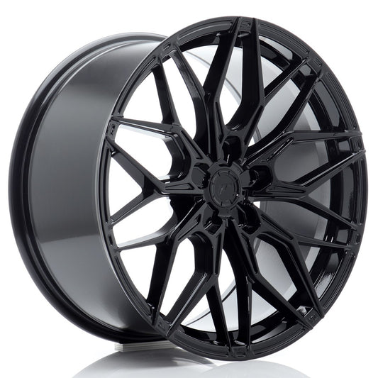 JR Wheels JR461910F25X1572GB JR Wheels JR46 19x10 ET15-51 5H BLANK Gloss Black