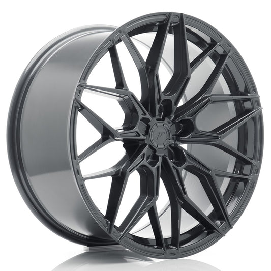 JR Wheels JR462010F25X2072HG JR Wheels JR46 20x10 ET20-46 5H BLANK Hyper Gray