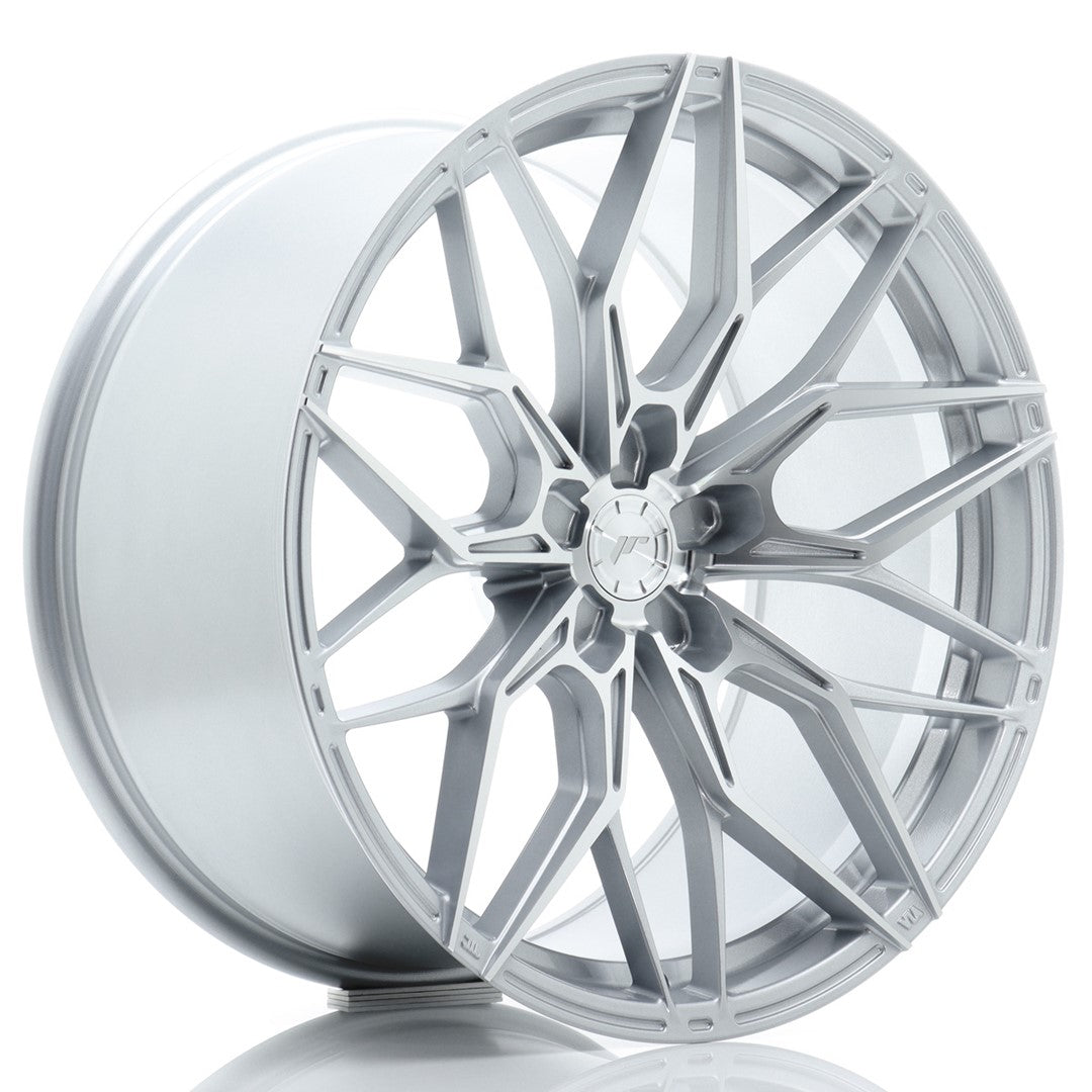 JR Wheels JR4620105F35X1572SM JR Wheels JR46 20x10,5 ET15-35 5H BLANK Silver w/ Machined Face