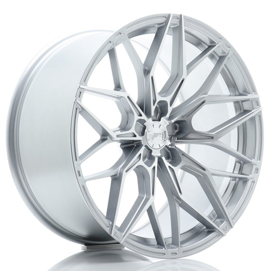 JR Wheels JR4620105F35X1572SM JR Wheels JR46 20x10,5 ET15-35 5H BLANK Silver w/ Machined Face