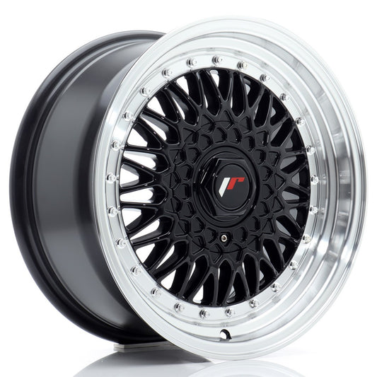 JR Wheels JR91675XX2574GB JR Wheels JR9 16x7,5 ET25 BLANK Gloss Black w/ Machined Lip