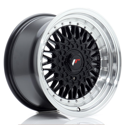JR Wheels JR9169142074GB JR Wheels JR9 16x9 ET20 4x100/108 Gloss Black w/ Machined Lip