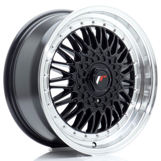 JR Wheels JR91775142074GB JR Wheels JR9 17x7,5 ET20 4x100/108 Gloss Black w/ Machined Lip