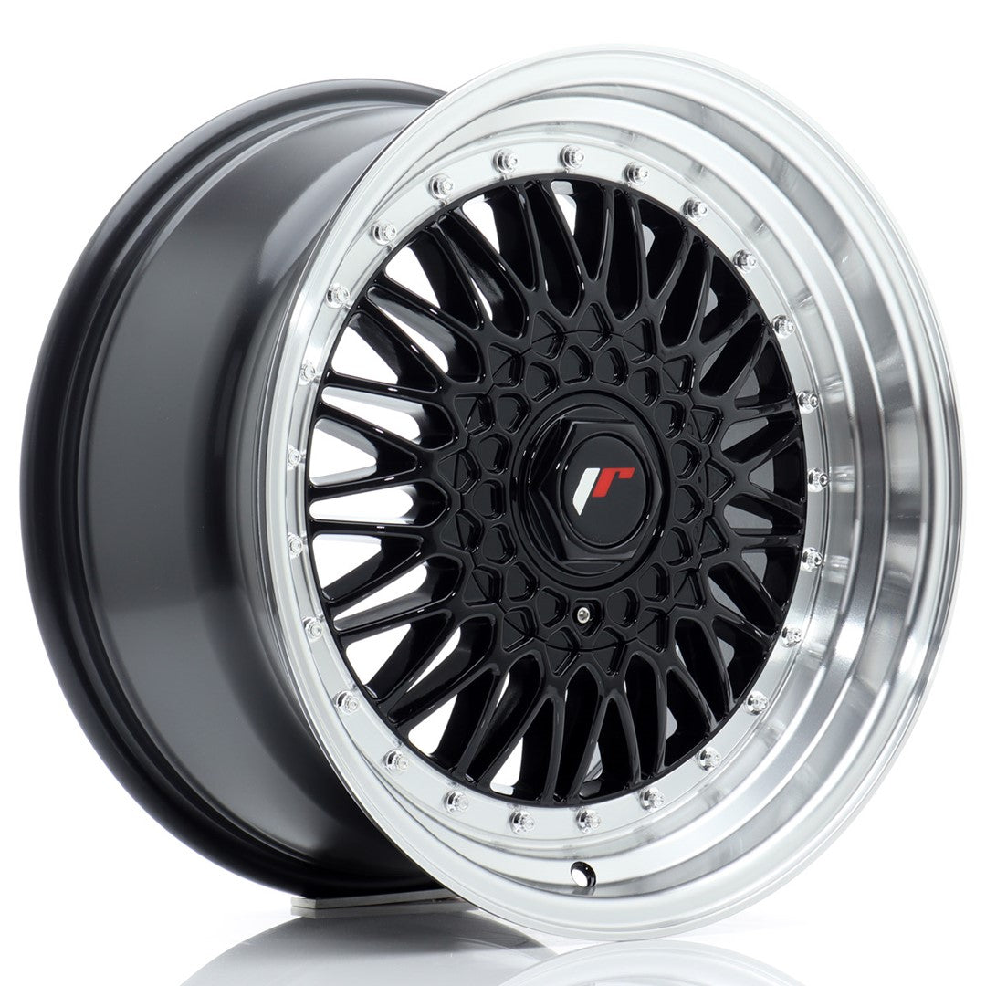 JR Wheels JR9178592074GB JR Wheels JR9 17x8,5 ET20 5x112/120 Gloss Black w/ Machined Lip
