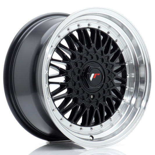JR Wheels JR9178593574GB JR Wheels JR9 17x8,5 ET35 5x112/120 Gloss Black w/ Machined Lip