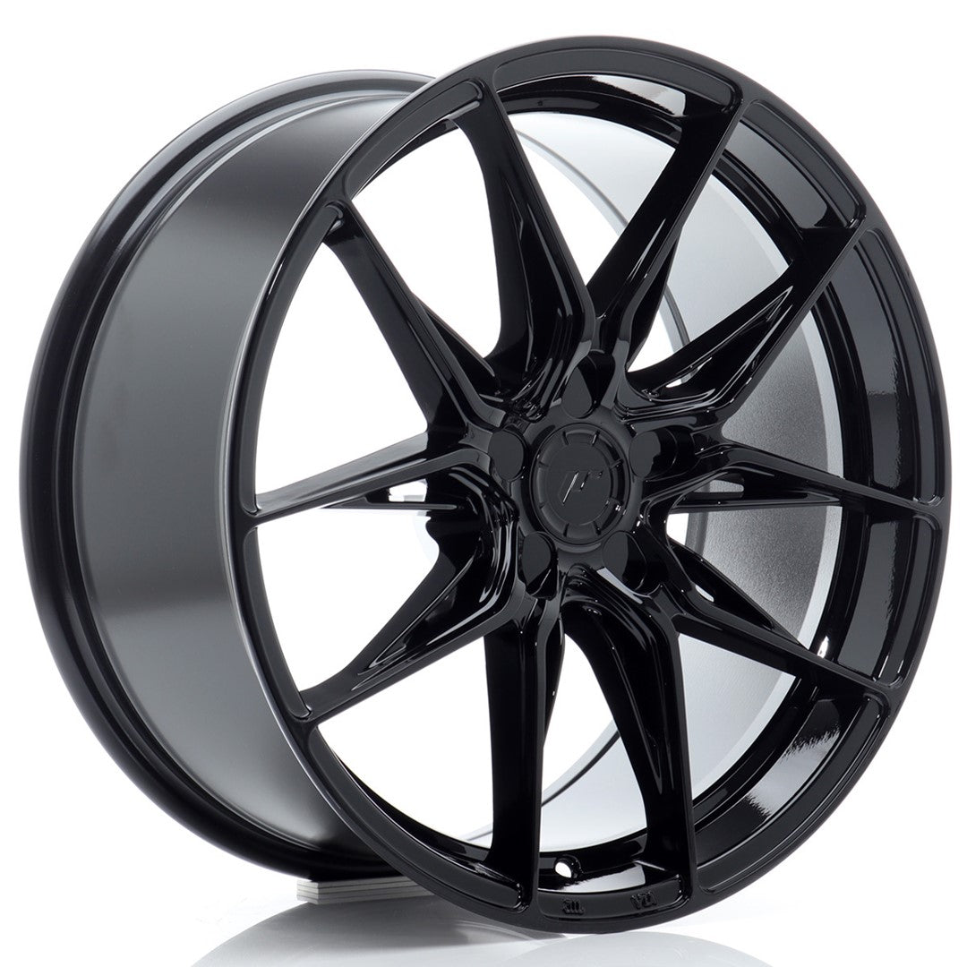 JR Wheels JR441880F15X2072GB JR Wheels JR44 18x8 ET20-42 5H BLANK Gloss Black