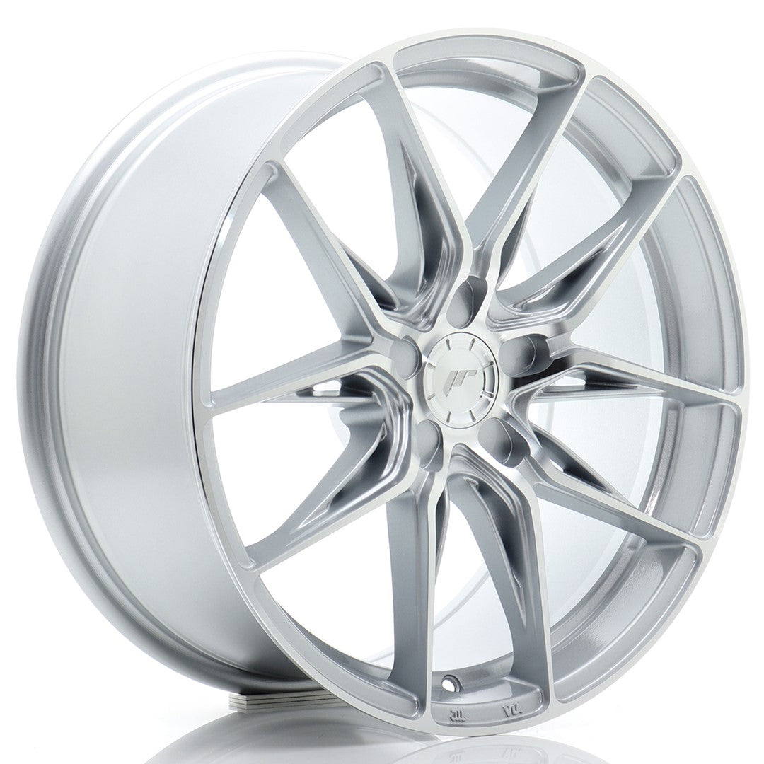 JR Wheels JR441885F15X2072SM JR Wheels JR44 18x8,5 ET20-48 5H BLANK Silver w/ Machined Face