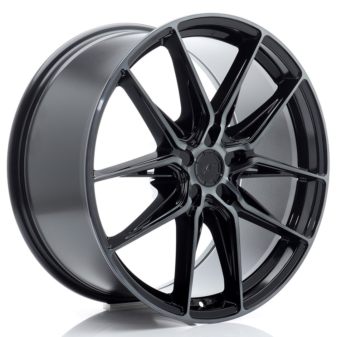 JR Wheels JR442090F15X2072BMTF JR Wheels JR44 20x9 ET20-51 5H BLANK Black Machined w/ Tinted Face