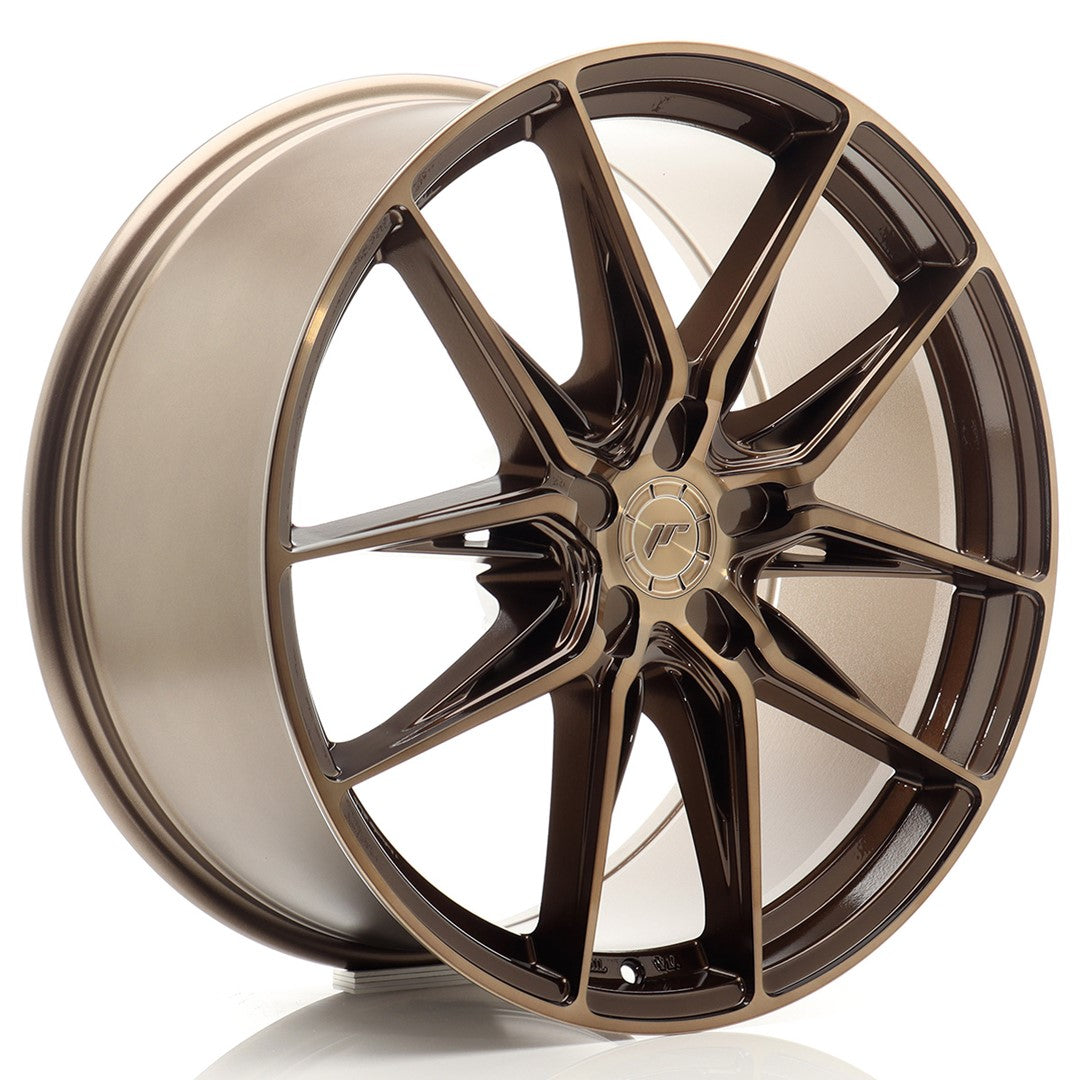JR Wheels JR442090F15X2072BZP JR Wheels JR44 20x9 ET20-51 5H BLANK Platinum Bronze