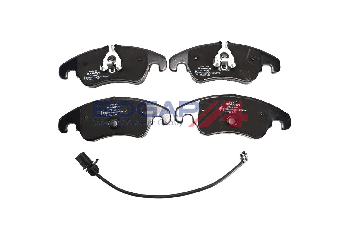 BOGAP F8210648 Brake Pad Set, Disc Brake | ML Performance Car Parts