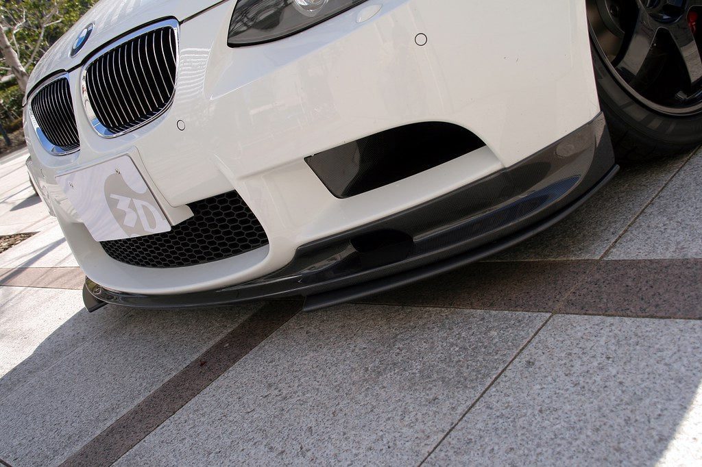 3D Design E9X M3 Carbon Front Under Splitter Set