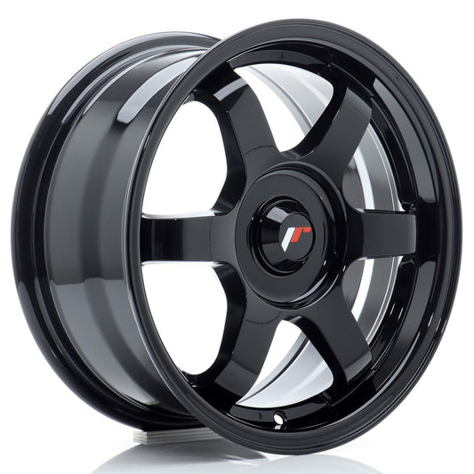 JR Wheels JR31570XX2567GB JR Wheels JR3 15x7 ET25-42 BLANK Gloss Black