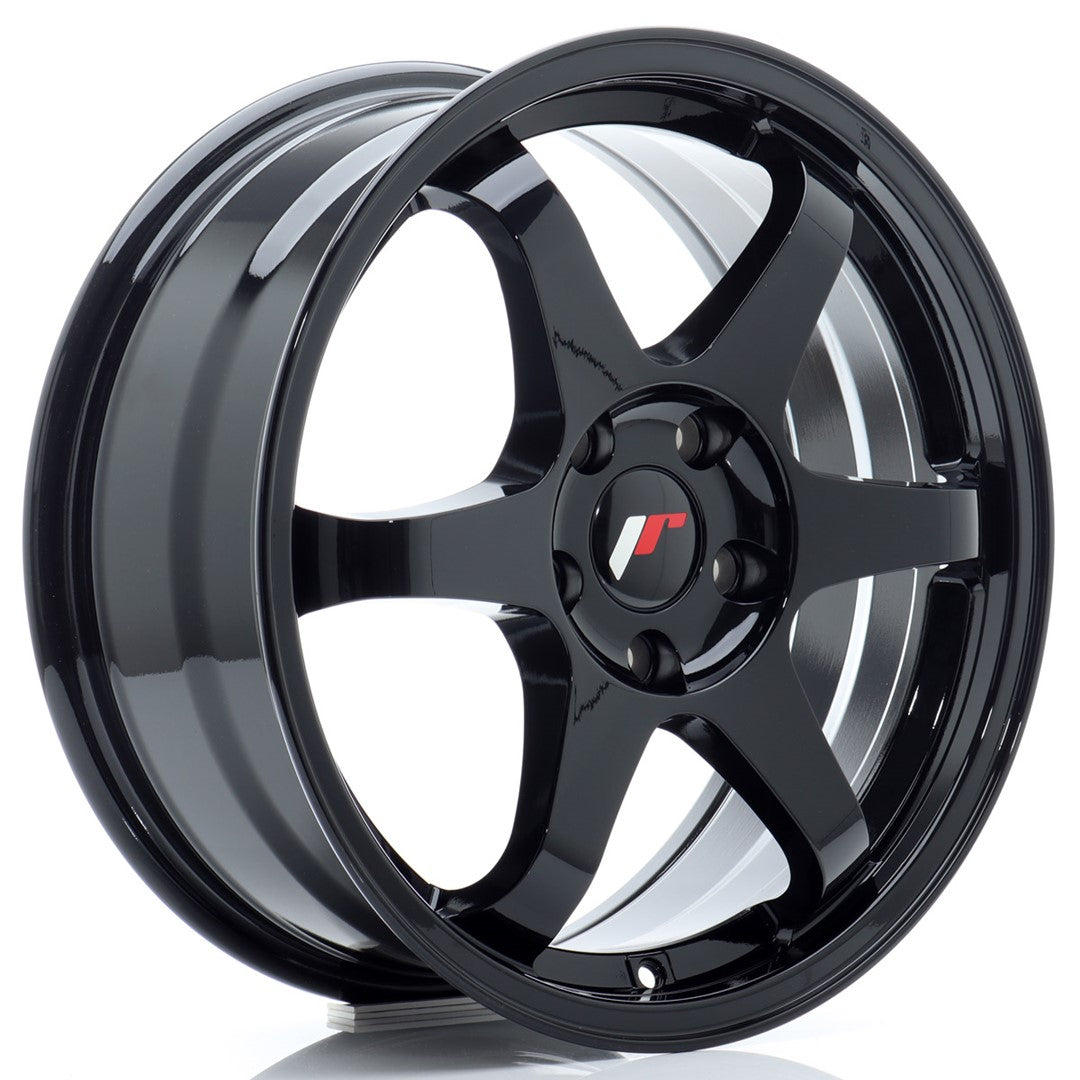 JR Wheels JR317704H4067GB JR Wheels JR3 17x7 ET40 4x100 Gloss Black