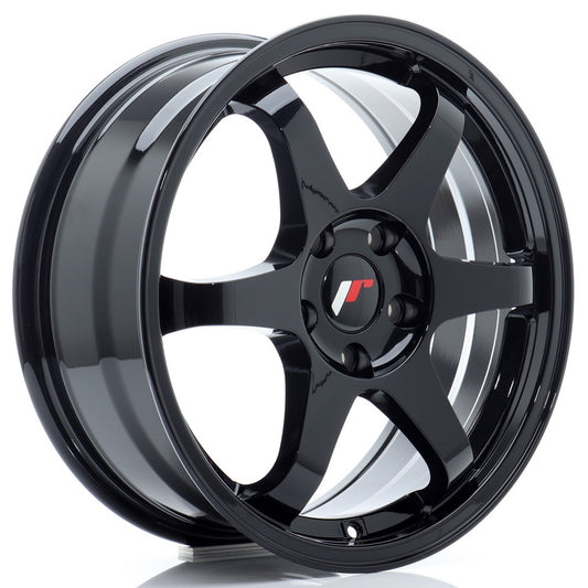 JR Wheels JR317704H4067GB JR Wheels JR3 17x7 ET40 4x100 Gloss Black