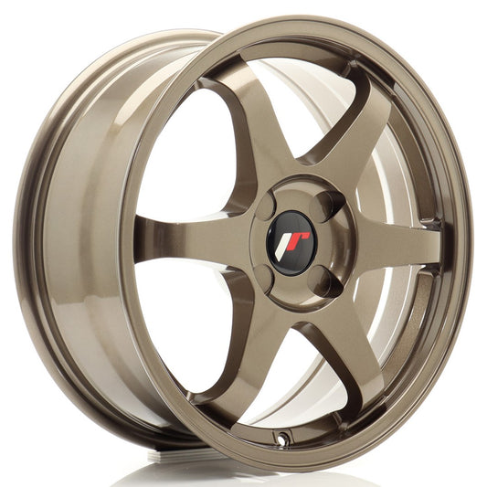 JR Wheels JR317704X2072BZ1 JR Wheels JR3 17x7 ET20-42 4H BLANK Bronze