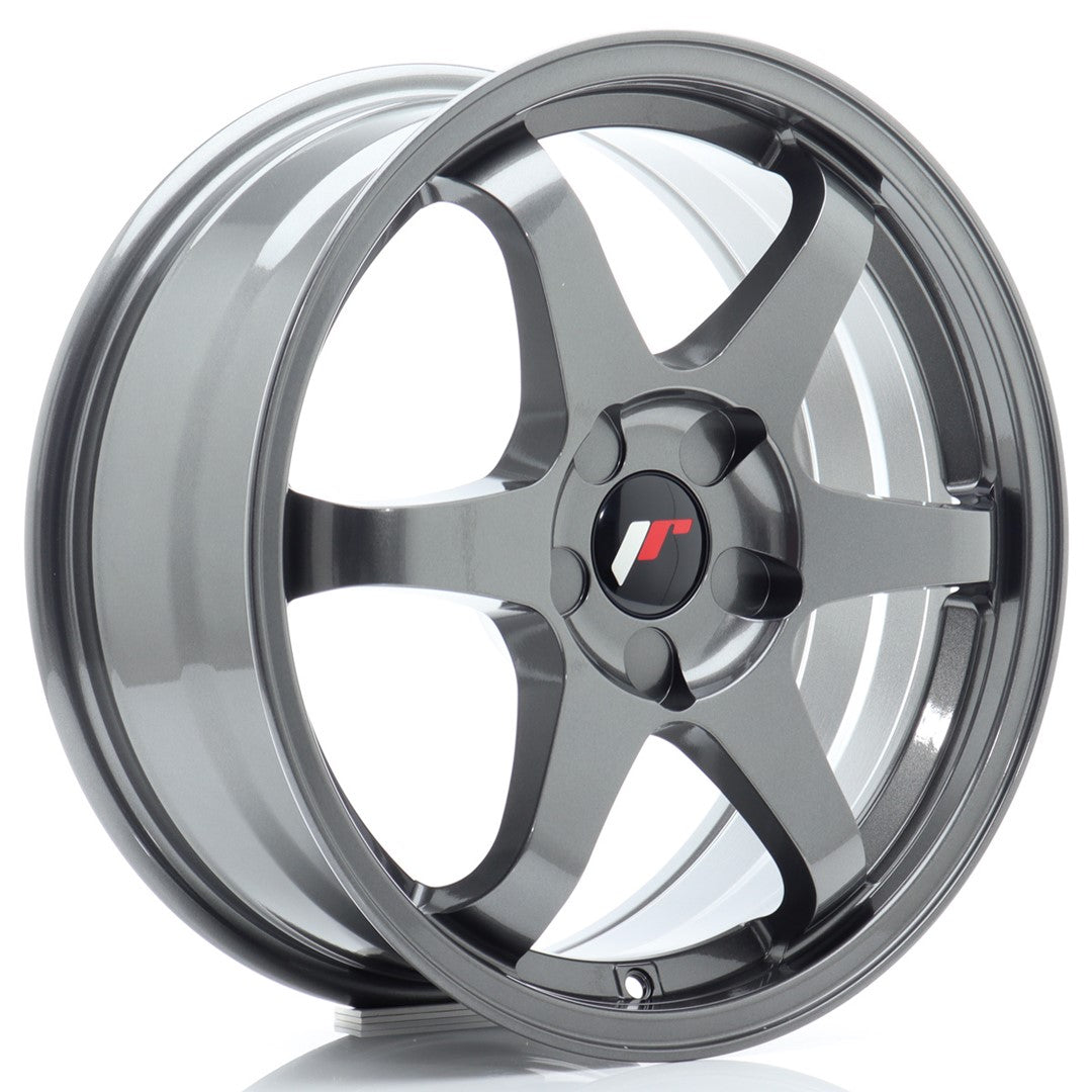 JR Wheels JR317705X2072GM1 JR Wheels JR3 17x7 ET20-42 5H BLANK Gun Metal
