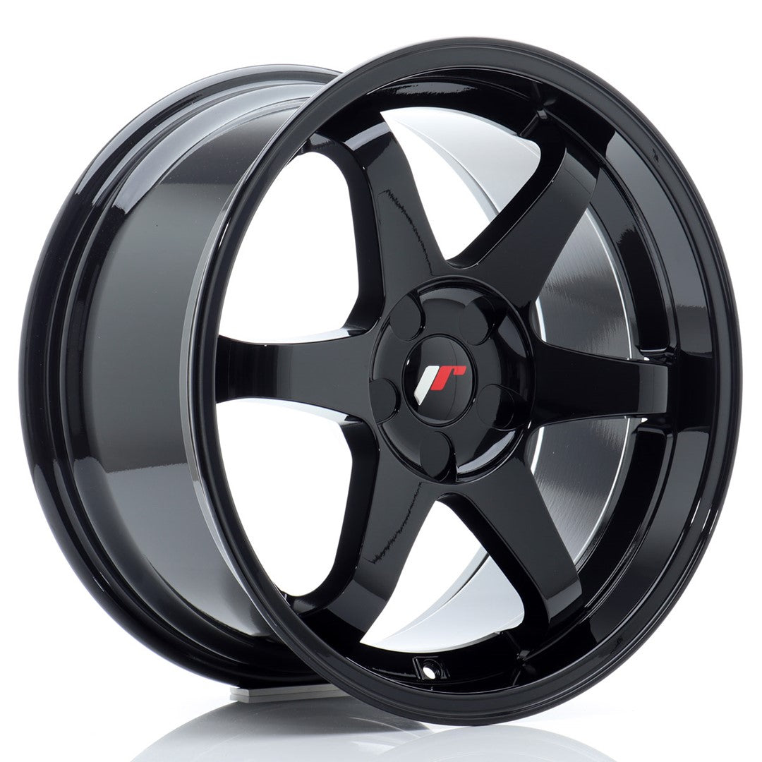 JR Wheels JR318905X1572GB JR Wheels JR3 18x9 ET15-40 5H BLANK Gloss Black